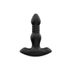 DEEP STORMER pulsējošs dildo – 11.5 cm (4.5″) – Melns — Foto 1