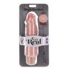 Get Real by TOYJOY kahekihiline realistlik vibraator – 23 cm (9″) – nahavärv — Foto 3