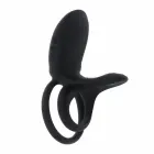 Playboy Just Right Black Dual Silicone Vibrating Ring System — Photo 5