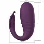 PRETTY LOVE Klay Thrusting Egg Vibrator – Purple — Photo 5