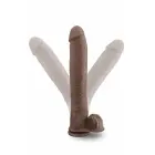 Blush Au Naturel Daddy 14" – divslāņu Sensa Feel dildo ar piesūcekni – miesas krāsā – 35,6 cm — Foto 3