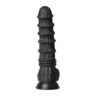 Dragon Monster Vibrating Dildo – 23+ cm – Black — Photo 7
