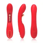 Fishhook punane kahepunktsa G-punkti vibraator – 22.4 cm (8.8″) — Foto 1