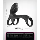 Fantasy C-Ringz Couples Cage Pro – juodas — Nuotrauka 6