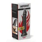 INFERNO reālistisks dildo ar piesūcekni – 20.5 cm (8.1″) – Melns — Foto 3