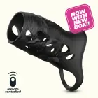 CRUSHIOUS Batiatus Armour Vibrating Penis Sleeve – 12 cm – Clear — Photo 2