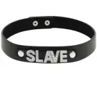 Coquette Chic Desire Vegan Leather Adjustable Black Choker — Photo 3