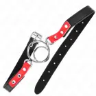 KINK Adjustable Silicone & Metal O-Ring Gag – Red — Photo 2