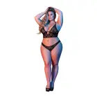 Exposed by Magic Silk Underwired Bralette and Panty Set – Black – XXL — Photo 6