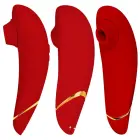 Womanizer Premium 2 – oro pulsacijos stimuliatorius, 14 lygių – bordo — Nuotrauka 2