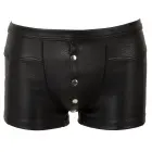 Svenjoyment Herren Pants – men's tight imitation leather pants with press studs – black – M — Photo 8