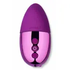 Le Wand Point Cherry Rechargeable Contoured Mini Vibrator – mini vibrator – silicone/metal – waterproof – cherry red — Photo 5