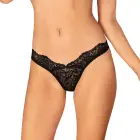 Bellastia Lace Thong – Black – M/L — Photo 3