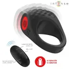 INTENSE Clover Vibrating Ring with Remote – Black — Photo 3