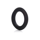 Adonis Caesar Silicone Cock Ring – Black — Photo 3