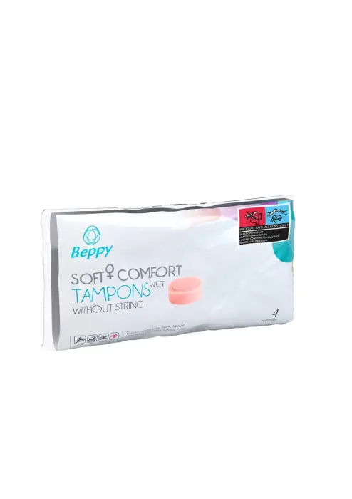 Beppy Soft & Comfort Влажные тампоны – 4 шт.