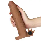 Add 3" Pleasure X Tender vibruojanti varpos mova – ruda — Nuotrauka 5