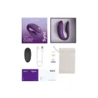 We-Vibe Sync 2-os kartos porų vibratorius – violetinis Photo