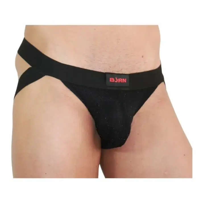 BURN Shiny Black – джоки – блестящий чёрный – S