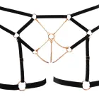Cottelli LINGERIE Glamour Strappy Set with Removable Chains – L — Photo 8