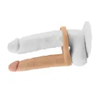 LoveToy The Ultra Soft Double – strap-on ring dildo – TPE – 6.25" — Photo 2