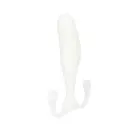 MGX Trident – Ribbed Anal Dildo – White — Photo 4