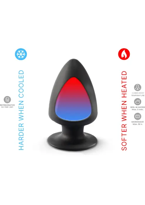 Silex-D Anal Plug – L – Black