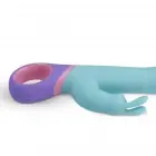 Meta jänese vibraator – 23 cm (9″) – mitmevärviline — Foto 4