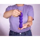 Вибратор в форме слезы – 10 см (4″) – Фиолетовый Фото num