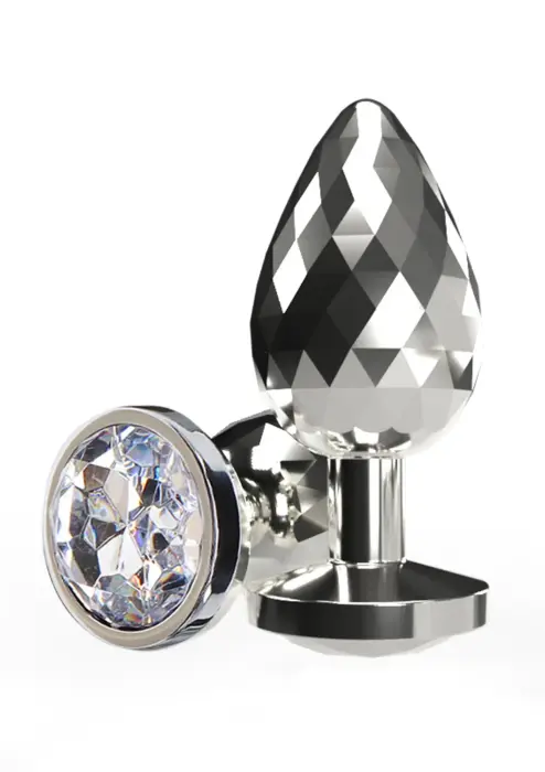 Disco Diamond Plug – M – Silver