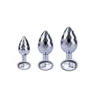 Disco Diamond Plug – M – Silver — Nuotrauka 2