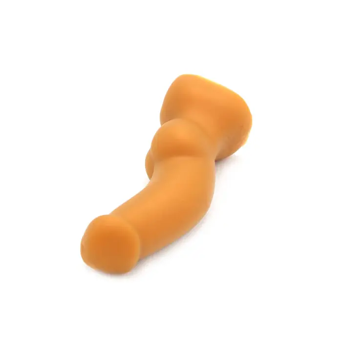 Goldplay dildo – 18 cm (7″) – Zelta Foto 5