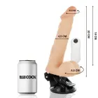 BASECOCK Articulated Remote Control vibrators – 20 cm (7.9″) x 4.5 cm (1.8″) – miesas krāsa — Foto 2