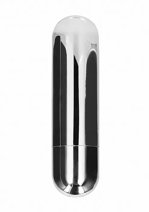 10 ātrumu uzlādējams lodes vibrators – sudrabains Foto 4