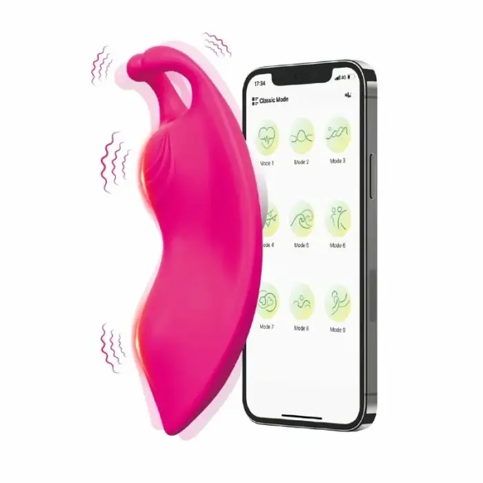 ARMONY Honeybee valkājams biksīšu vibrators – 10.2 cm (4″) – rozā