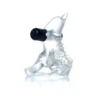 Dolphin Vibro Cock Ring – Clear — Photo 2