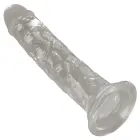 Magic Shiver Realistic Dildo with Suction Cup – 15 cm (6″) – Clear — Photo 3
