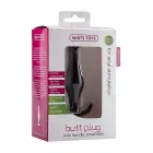 Анальная пробка с ручкой – S – Черный Фото num