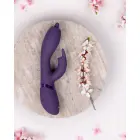 Nilo besisukantis G taško triušio vibratorius – 18 cm (7″) – violetinis — Nuotrauka 8