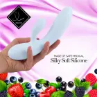 FeelzToys LEA Blueberry Dual Motor вибратор – 20.2 cm (8″) – синий — Фото 4