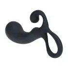 LEVELZ Silicone Prostate Massager L Black – Ergonomic Loop Handle Design — Photo 3