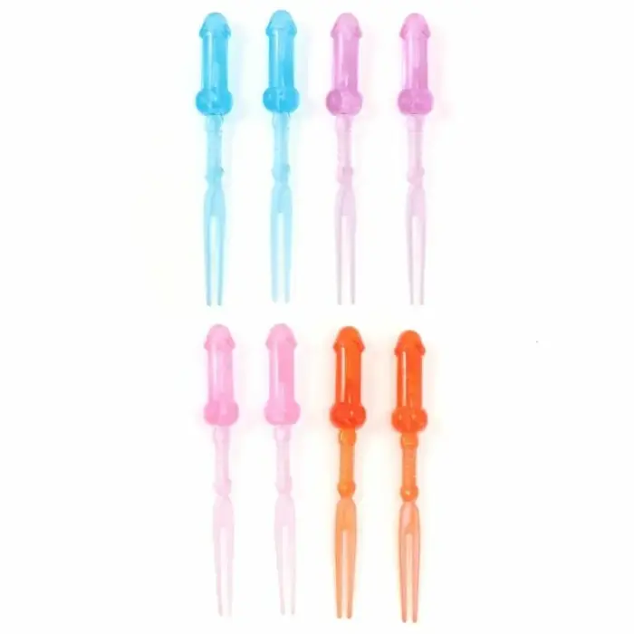 Diablo Picante novelty party skewers – multicolour – 8 pcs