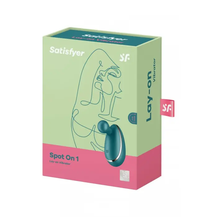 Satisfyer Spot On 1 клиторальный стимулятор – 7.5 cm (3″) – зеленый
