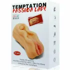 Baile Mini Intimate Device Compact TPR Soft Touch Textured Tunnel – 10 cm (4″) – Skin — Photo 5
