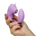 Unihorn C-Horse Marina Lilac divpusējais vibrators – 15 cm (5.9″) – violets — Foto 5