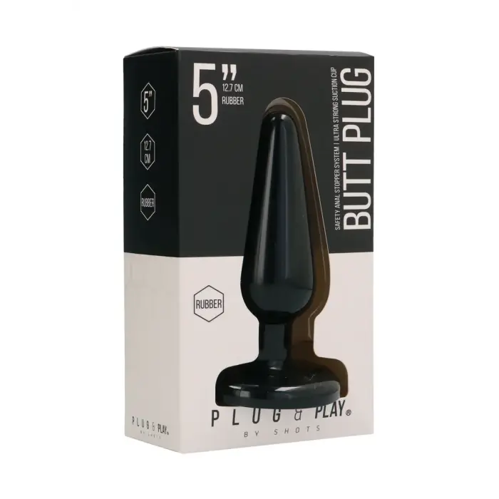 Põhiline anaaltapp – 13 cm (5″) – Must