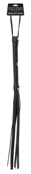 Fetish Fantasy Series Deluxe Cat O'Nine melna šauta 65 cm