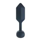 LEVELZ Vibrating Silicone Hexagonal Plug – M – Black — Photo 3