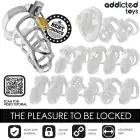 Addicted Toys Silver Lock Metal Chastity System Size M – Secure Design — Photo 7