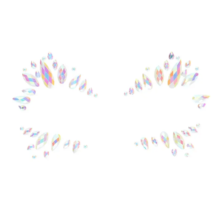 Ķermeņa rotaslietu uzlīmes – seja Foto 2